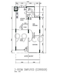 Blk 374 Bukit Batok Street 31 (Bukit Batok), HDB 3 Rooms #227418121